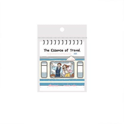 The Meaning of Travel Sticker Book