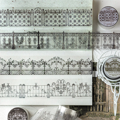 Ornate Iron Fence Tape