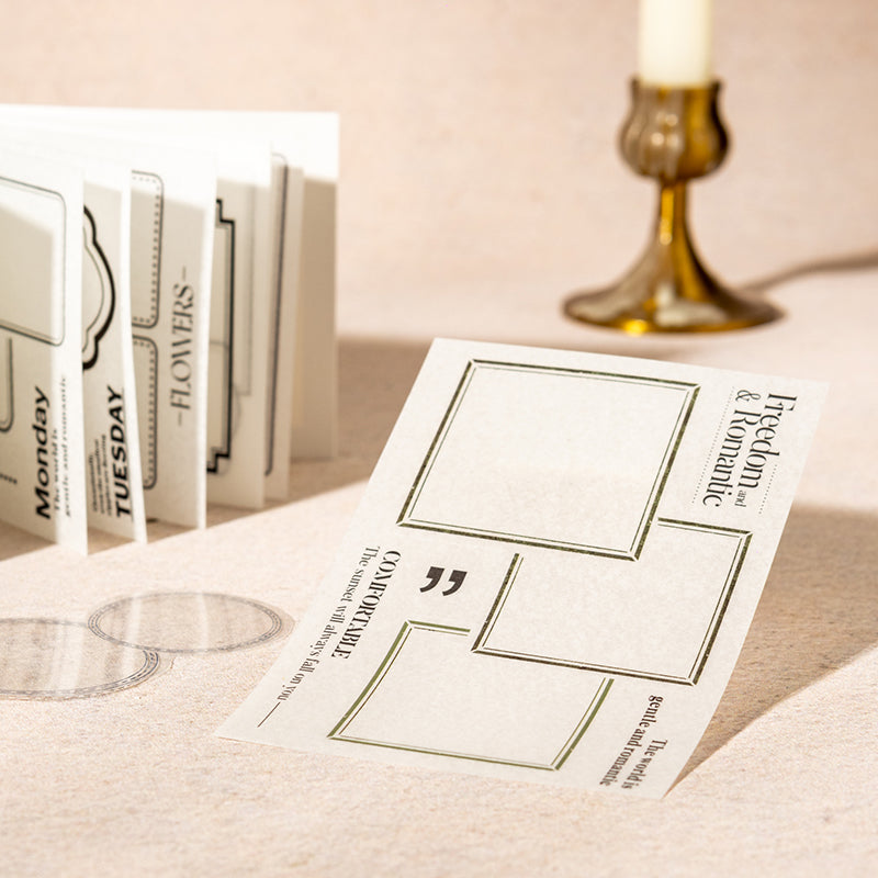 Border Theory Sticker Book