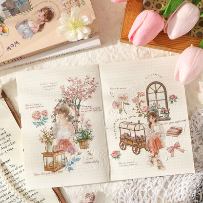 Eternal Secret Words Sticker Book