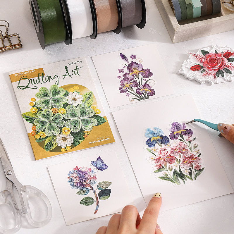 Realistic Floral Stickers