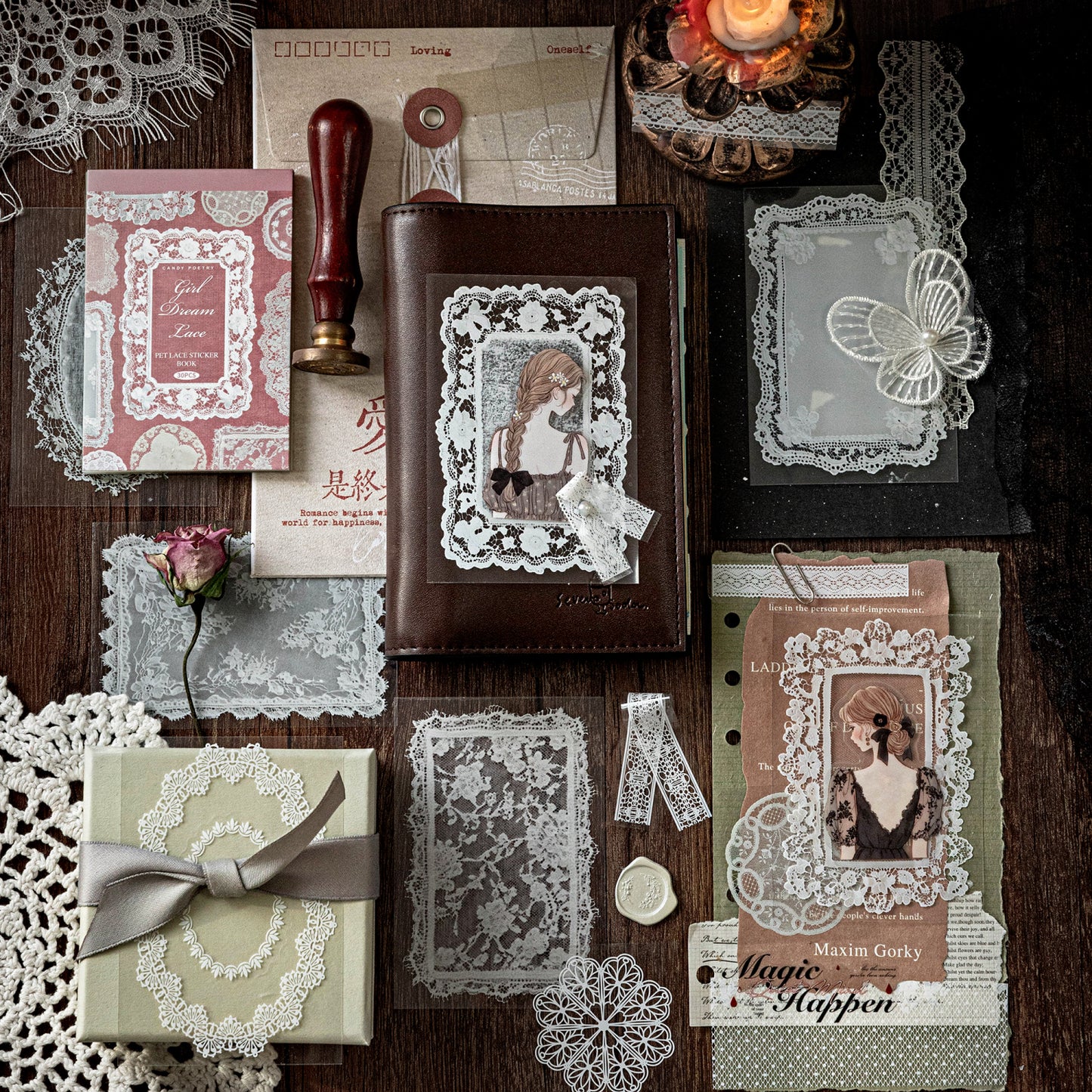 Lace Museum Sticker Book