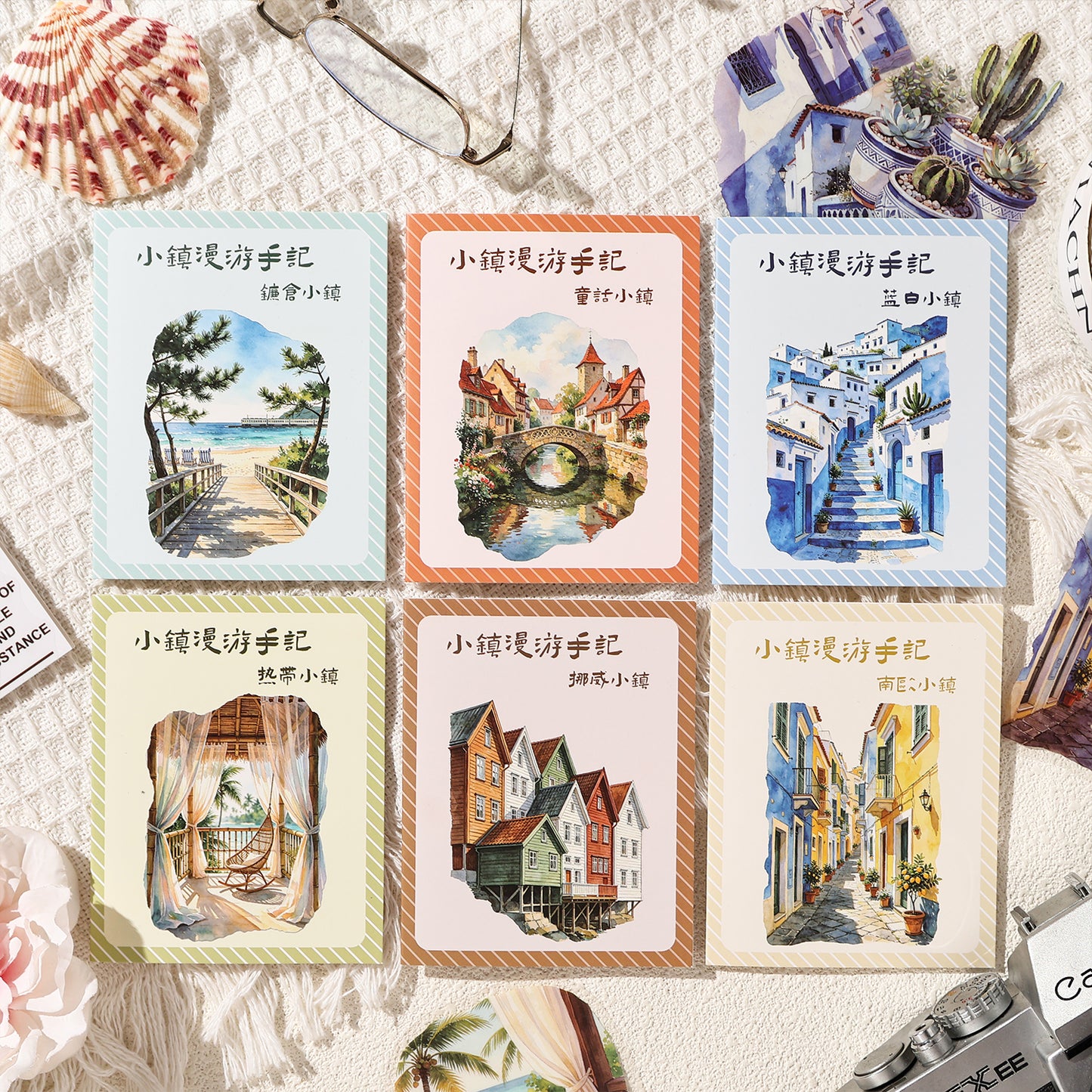 Little Town Wanderings Stickers