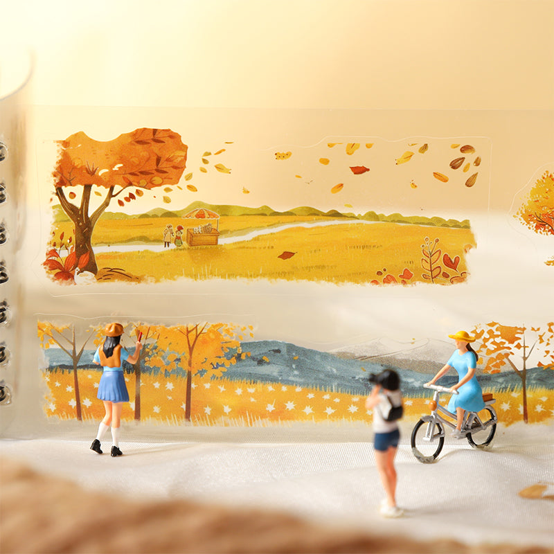 Autumn Picture Album Sticker Book