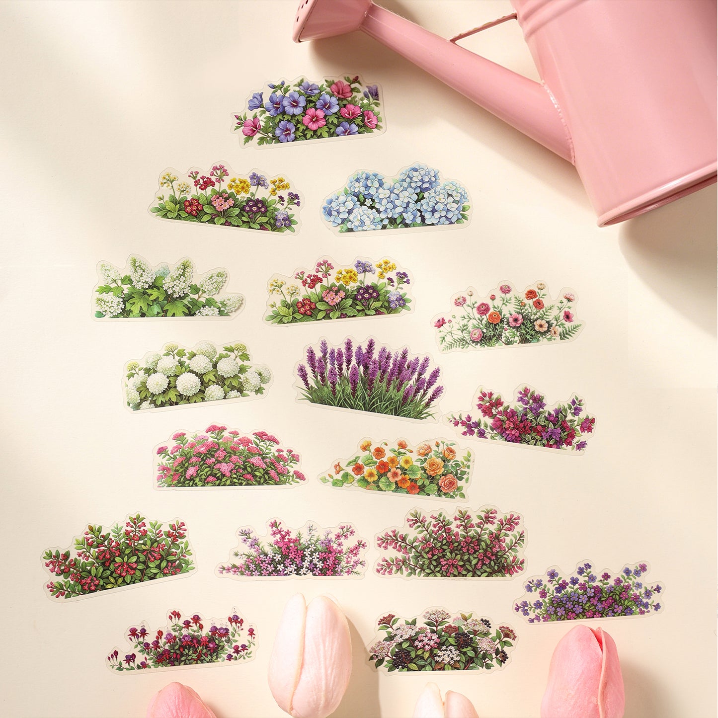 Floral Scene Builder Stickers