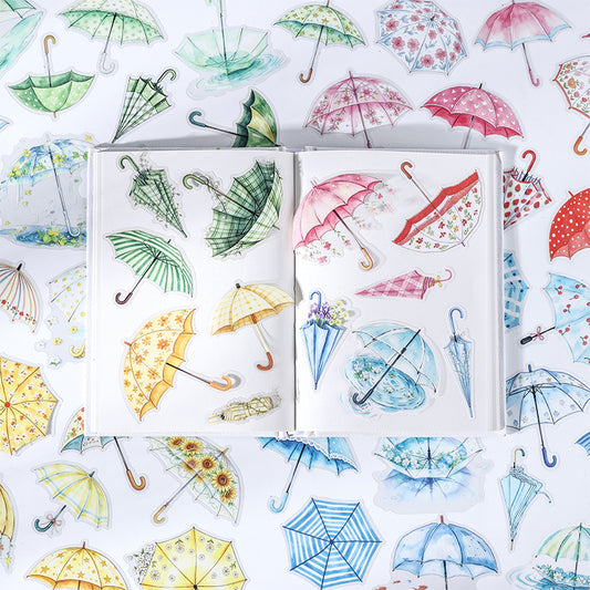 Colorful Umbrella sticker
