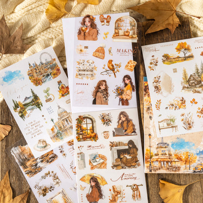Autumn Invitation Sticker Book