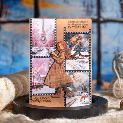 Winter Scenery Stickers