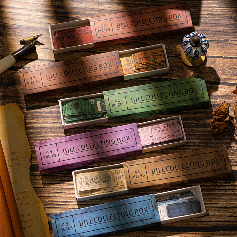 Antique Ticket Office Stickers