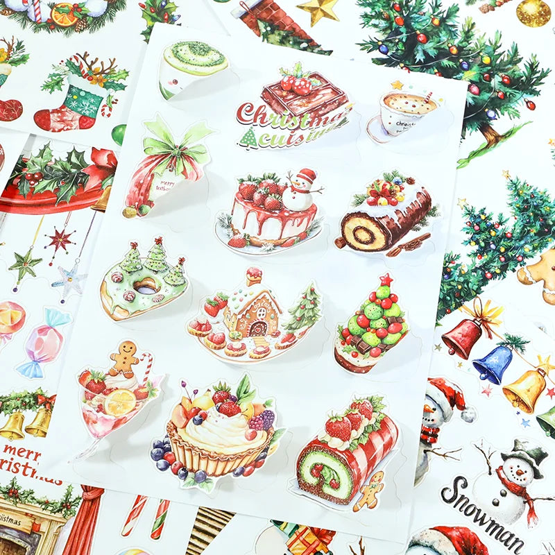 Cozy Christmas Sticker Book