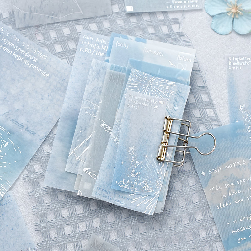 Silver Foil Vellum Papers