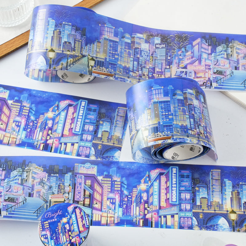 Strolling Along the Long Street Tape Roll