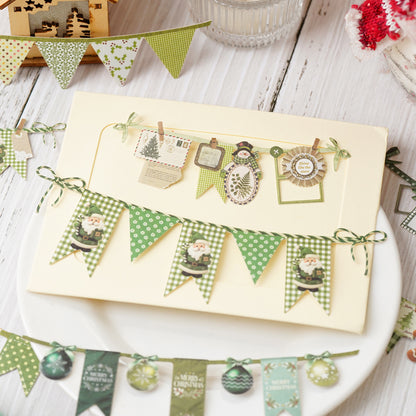 Christmas Bunting Stickers