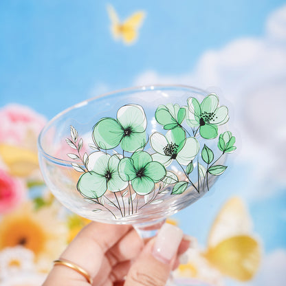 Draw Flowers and Traces Stickers