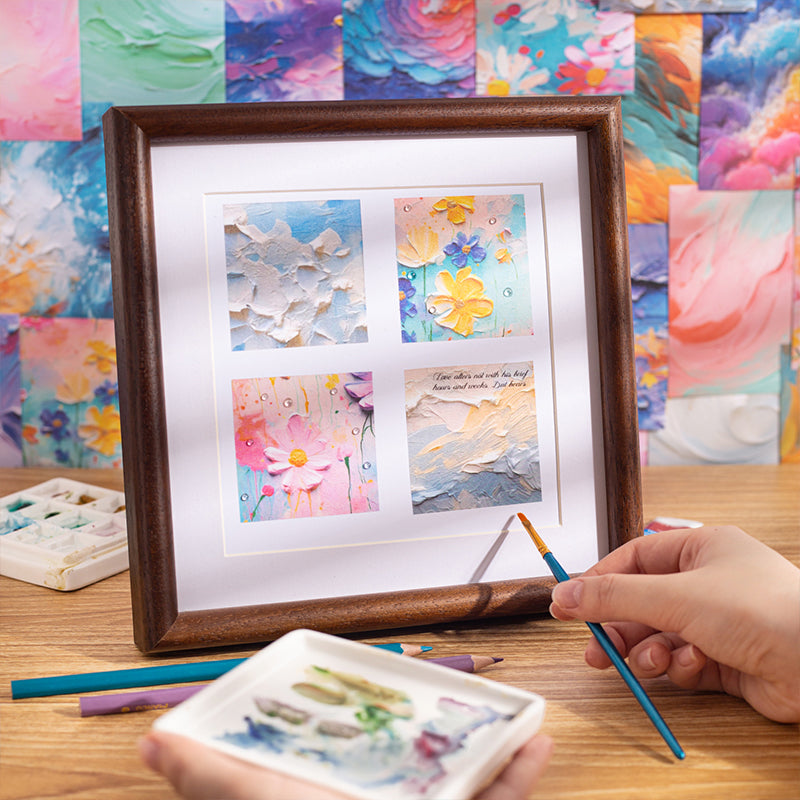 Colors in Oil Paintings Papers