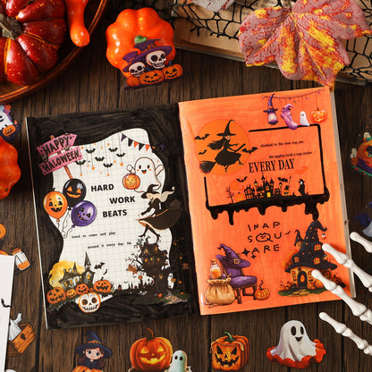 Halloween Castle Sticker Book