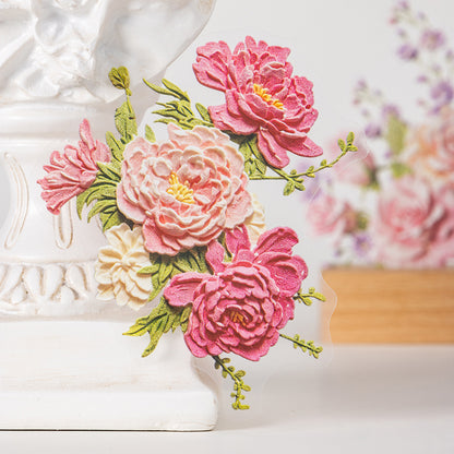 Texture Flower Collection Stickers