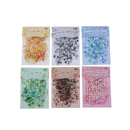Watercolor Mosaic Stickers