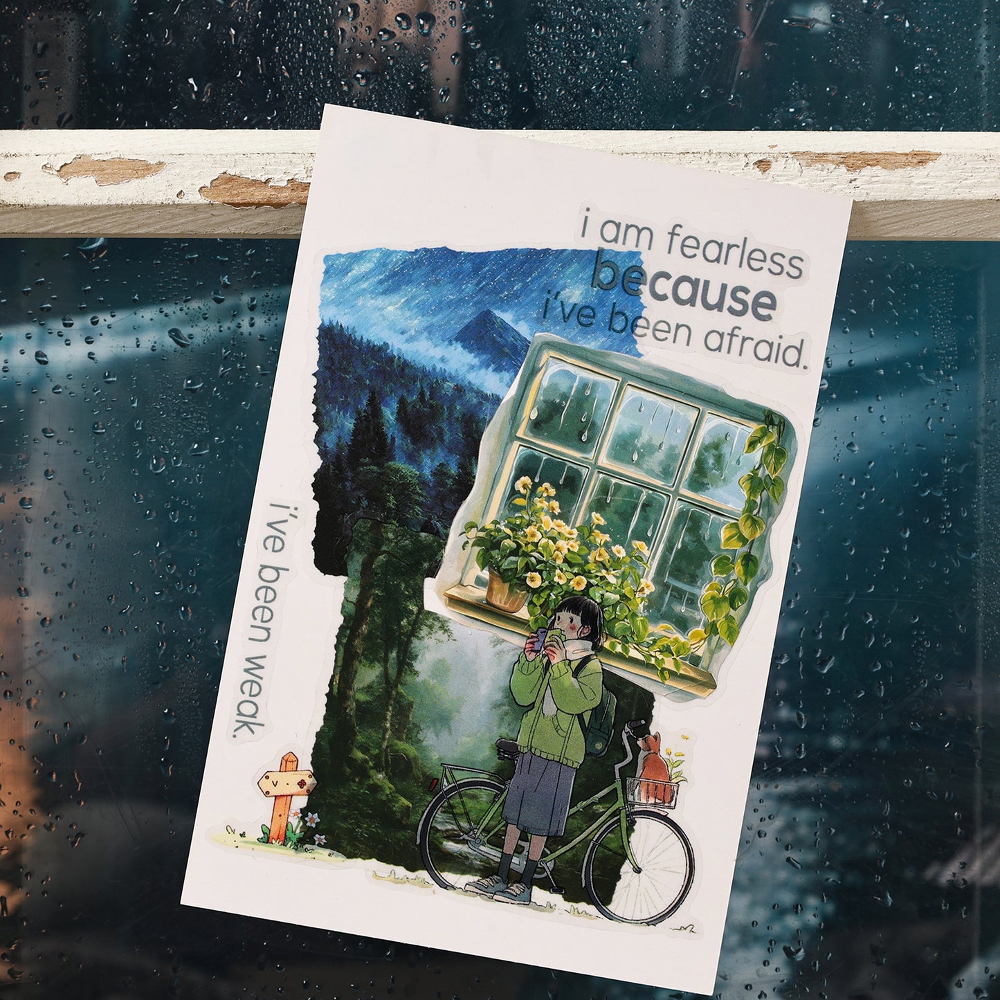 Misty Rainy Season Stickers