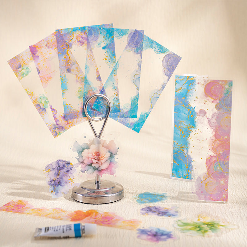 Watercolor Themed Ephemera Pack