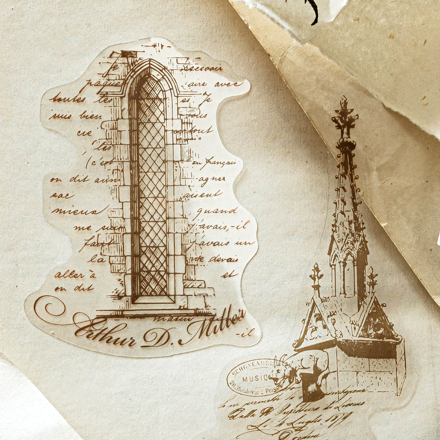 Steampunk Century Stickers