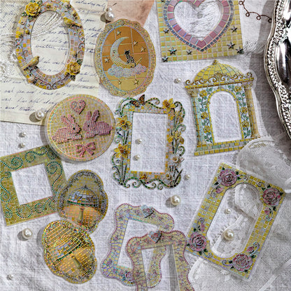 Colorful Glass Mosaic Stickers