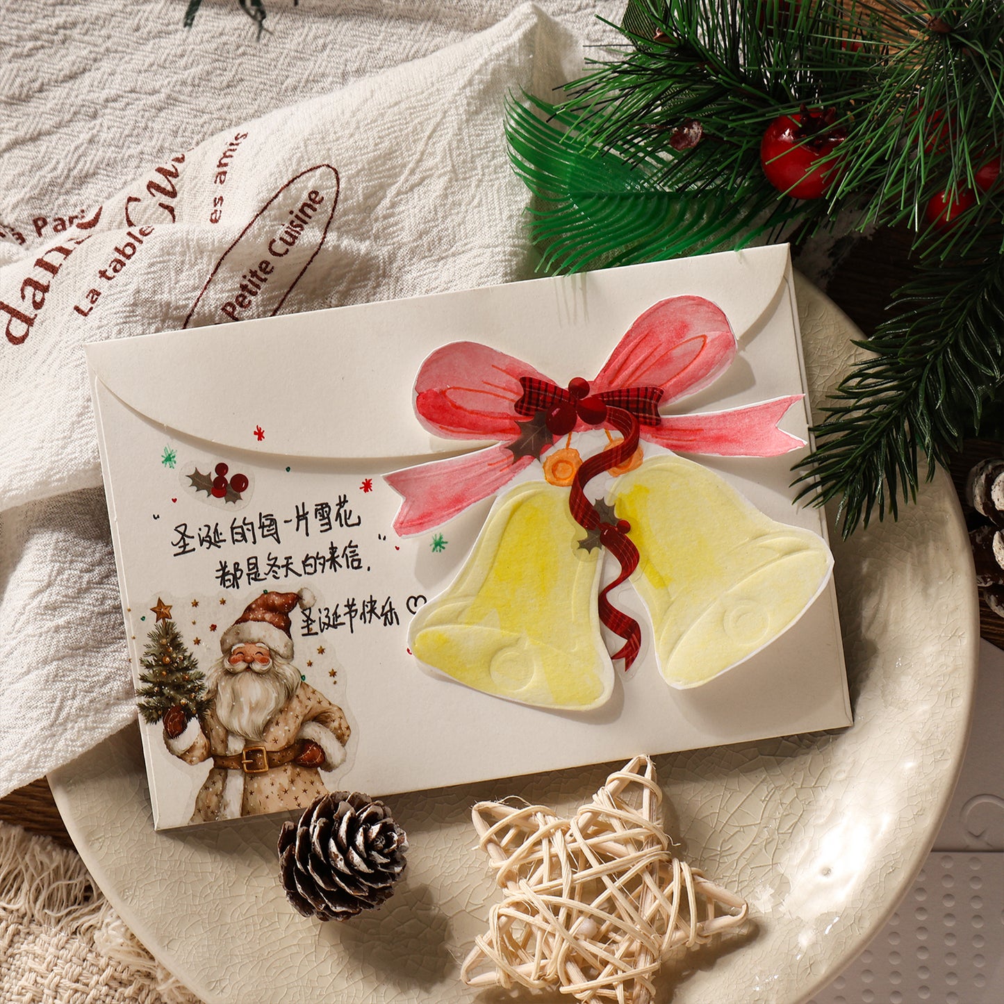 Christmas Winter Tales embossed Papers