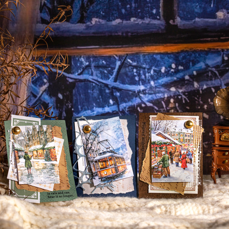 Winter Scenery Stickers