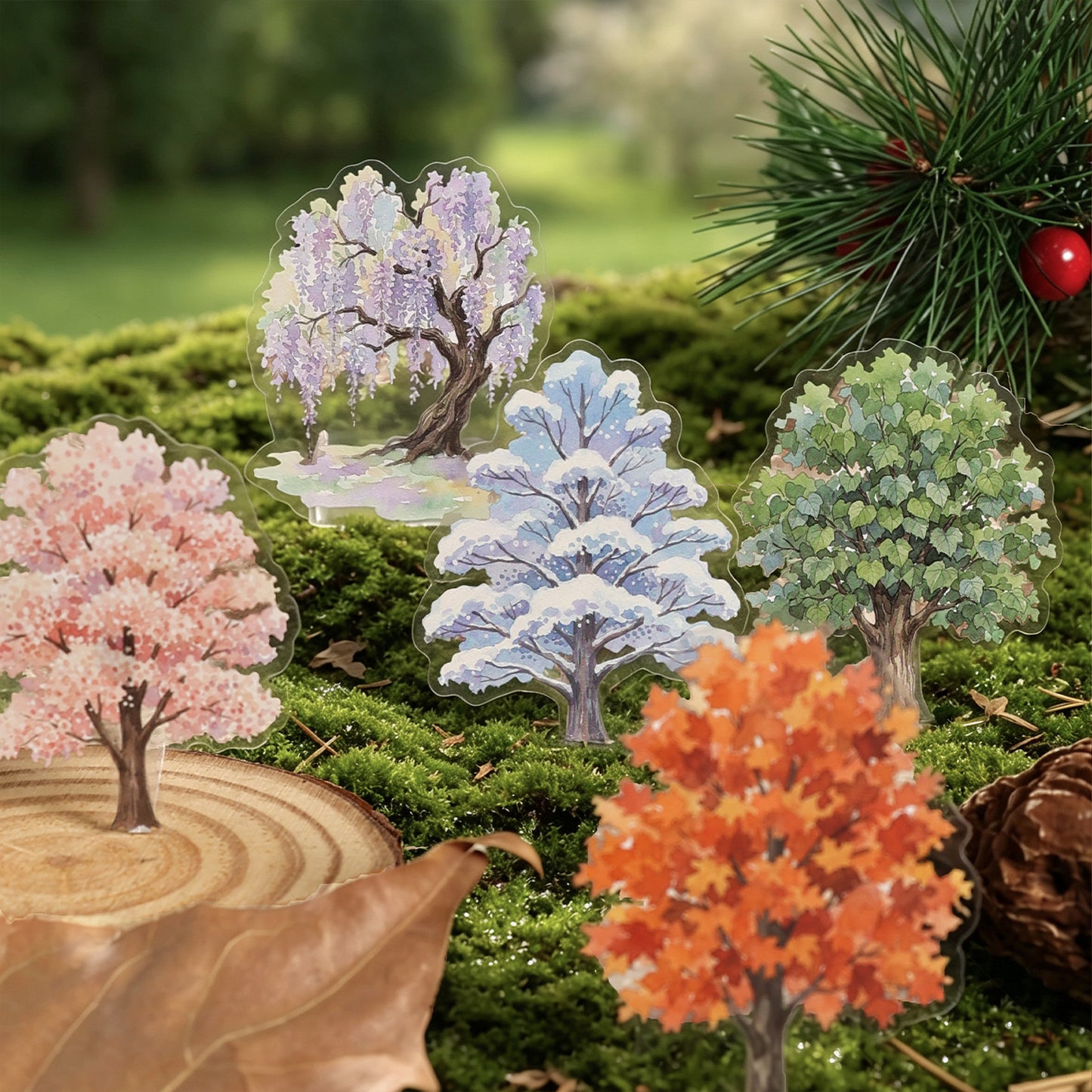 Seasonal Woodland Stickers