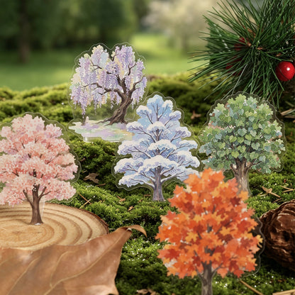 Seasonal Woodland Stickers