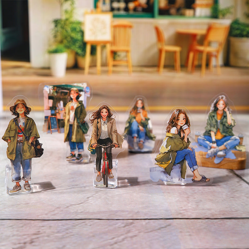 Her Coffee Memories Stickers