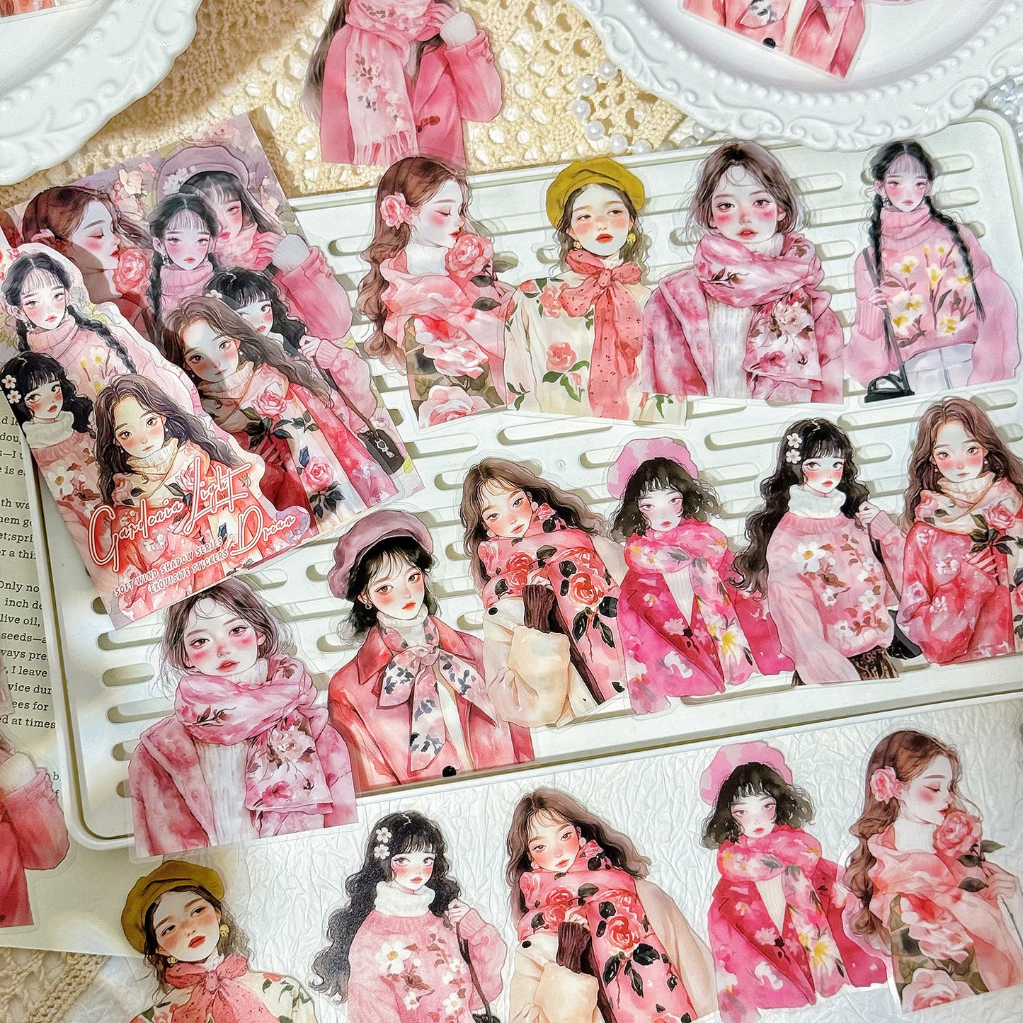 Gentle Breeze and Shadows Stickers