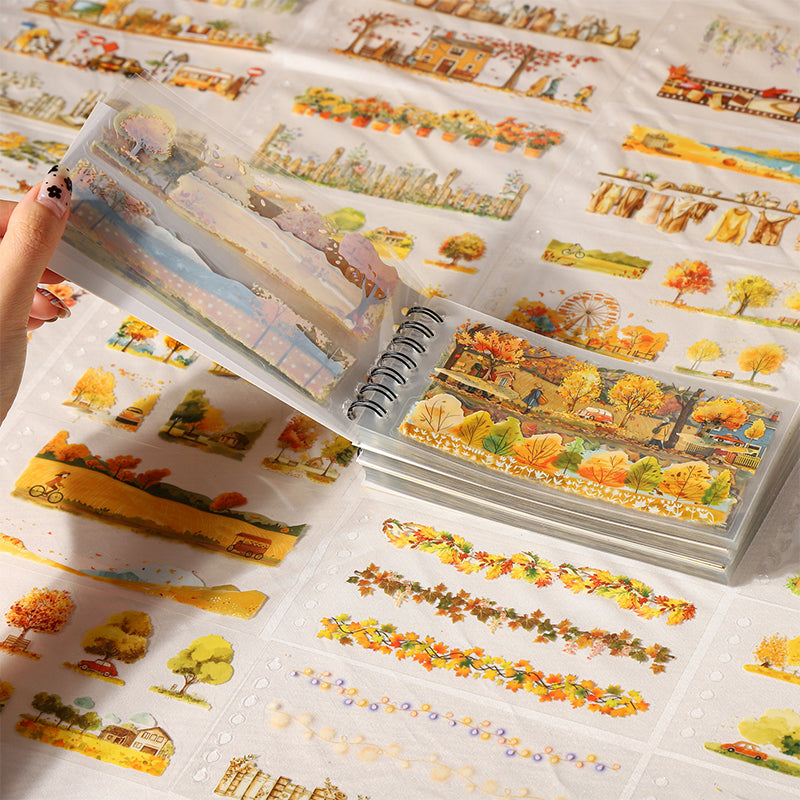 Autumn Picture Album Sticker Book