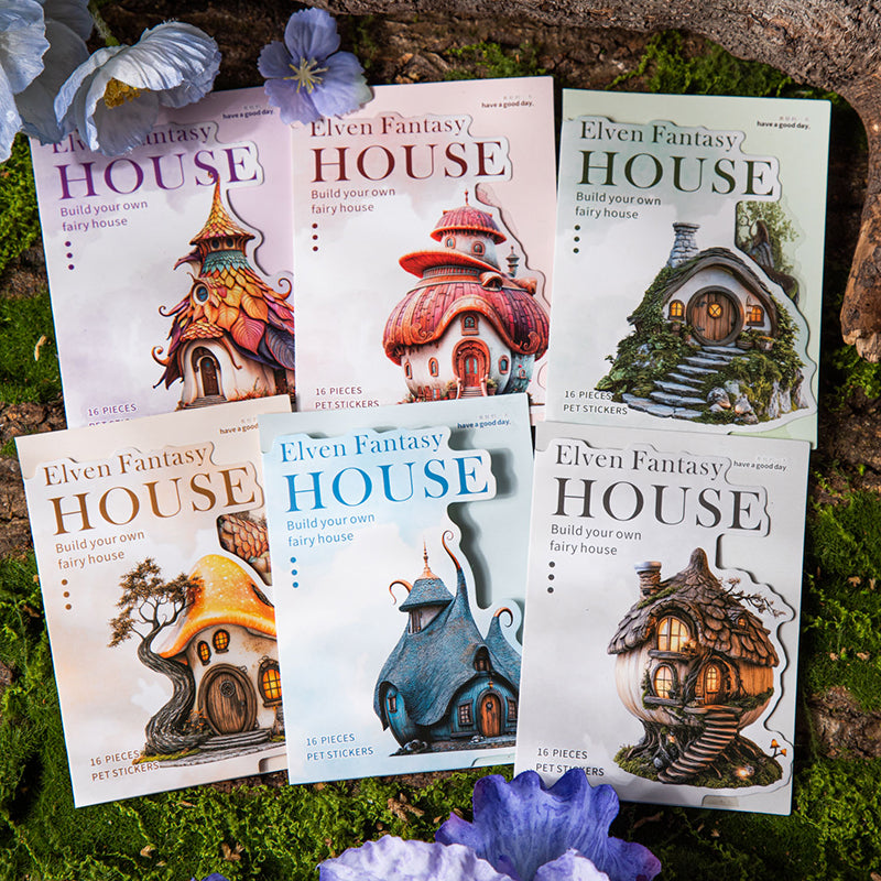 Fairy Fantasy House Stickers