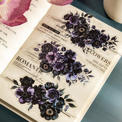 Twilight Flower Sea Stickers