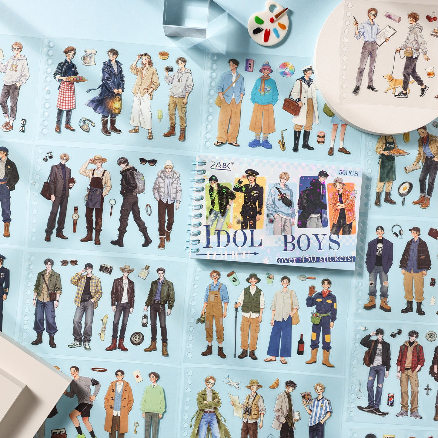 Floral Youth Sticker Book