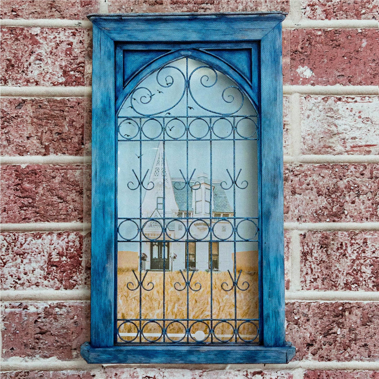 Iron Floral Window Stickers