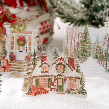 Fireside Winter Scenes Stickers