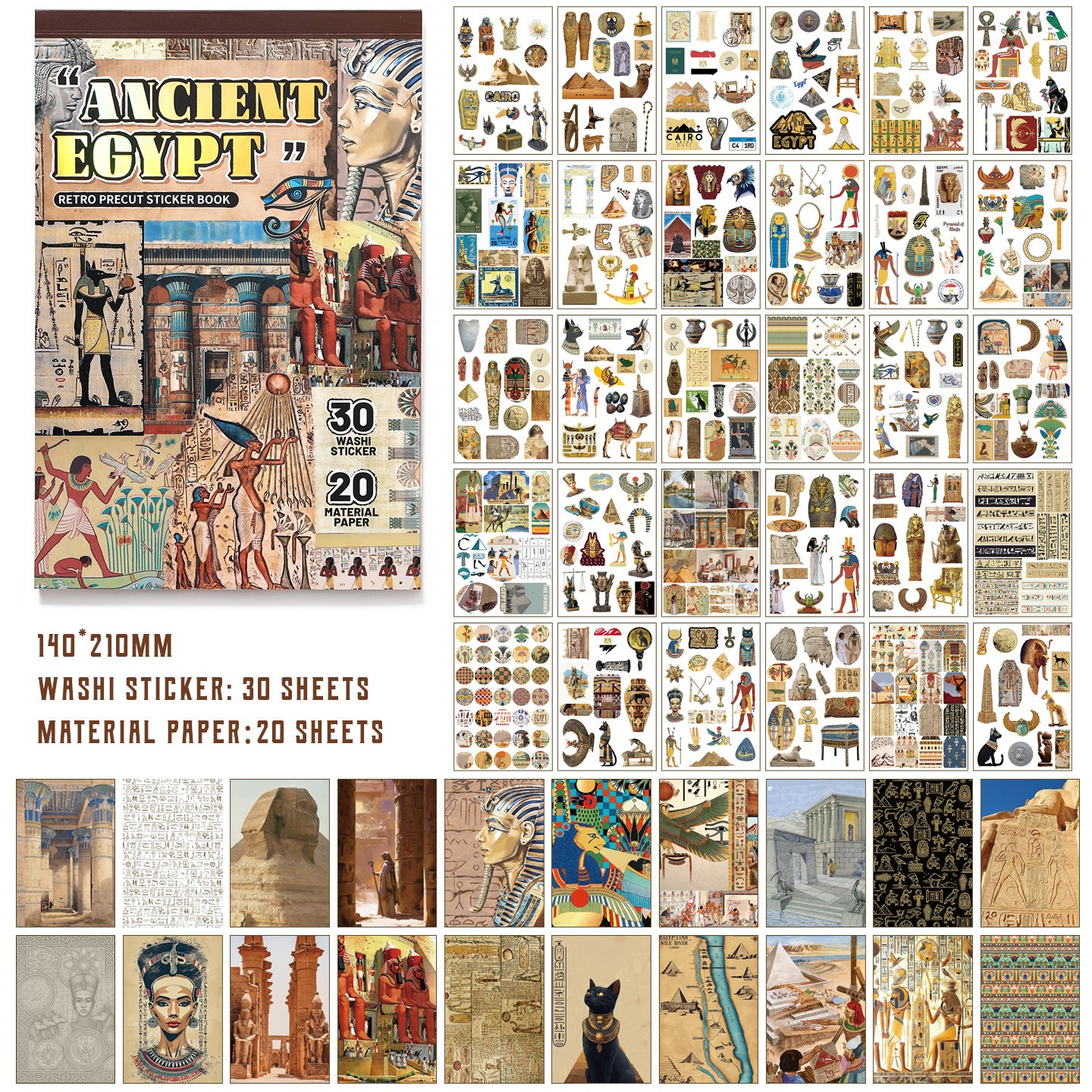 Ancient Egypt Sticker Book