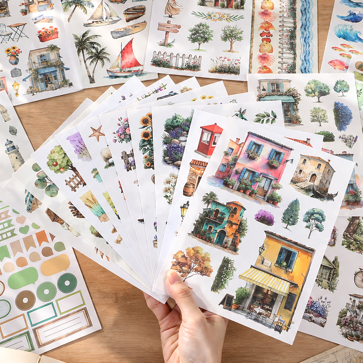 Journey Life Landscaping Sticker Book