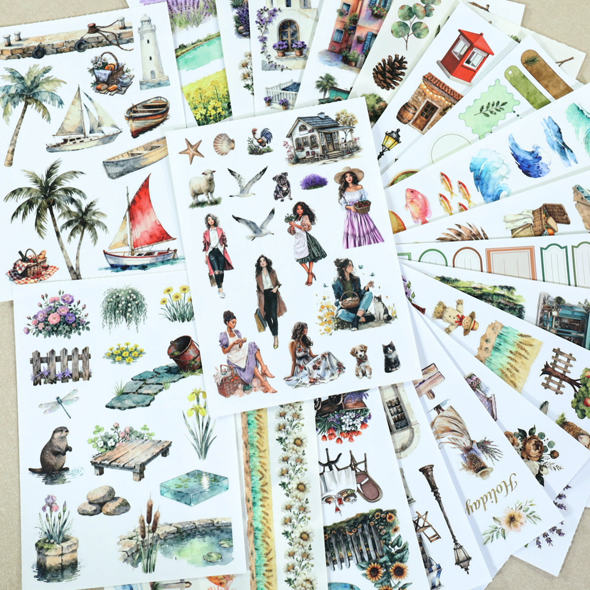 Journey Life Landscaping Sticker Book