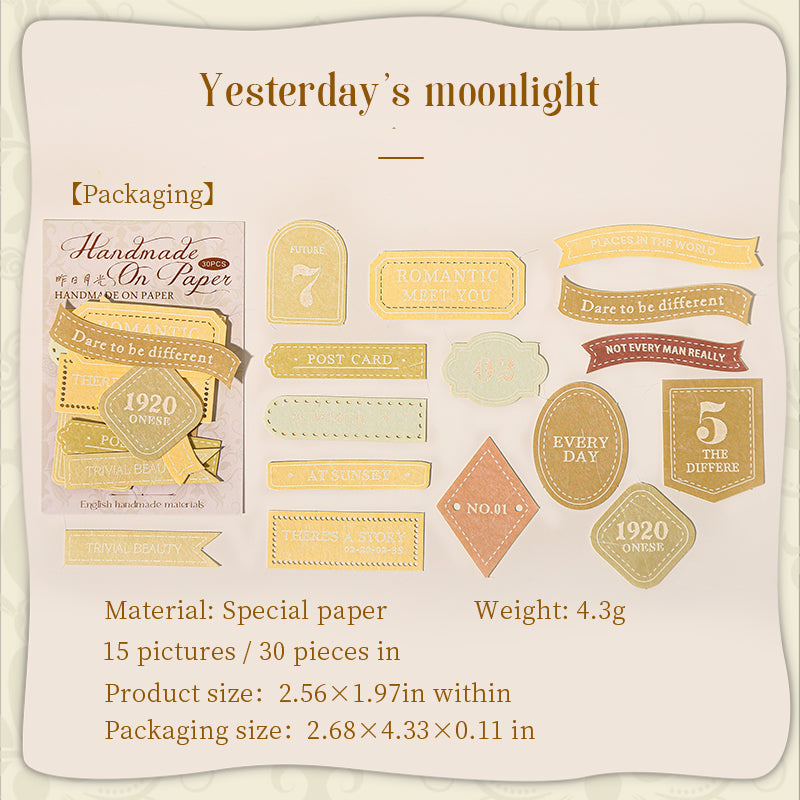 Paper Craft Stickers