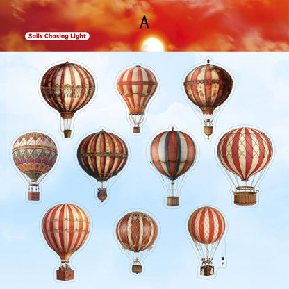 Hot Air Balloon Stickers