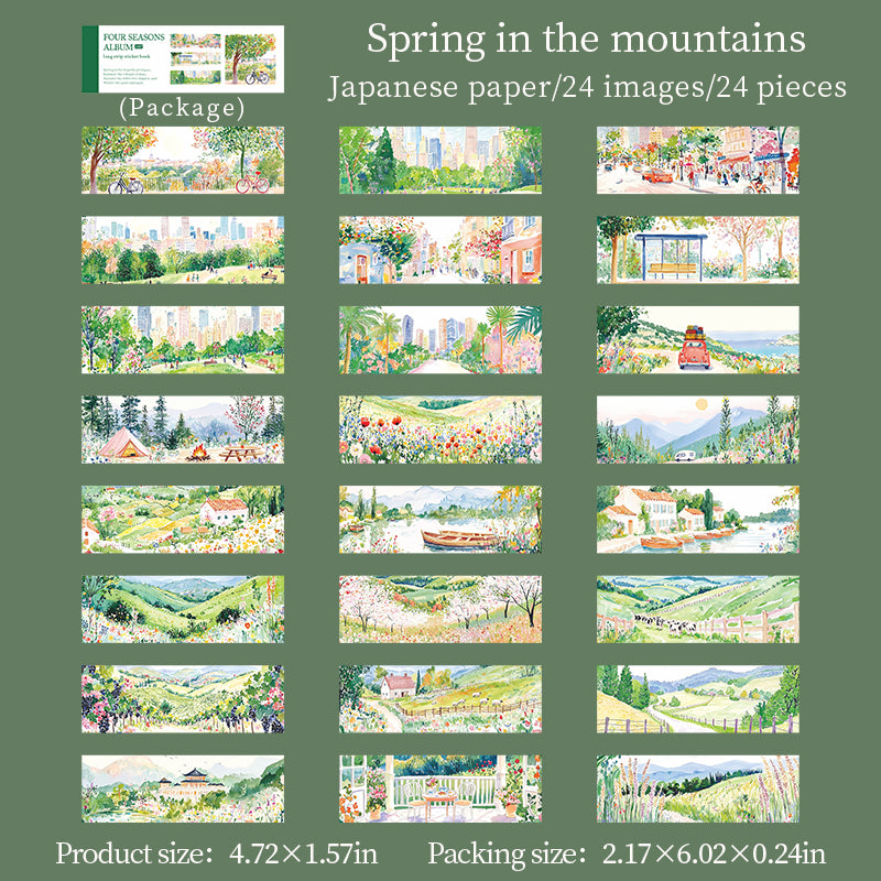 Four Seasons Album Sticker Book