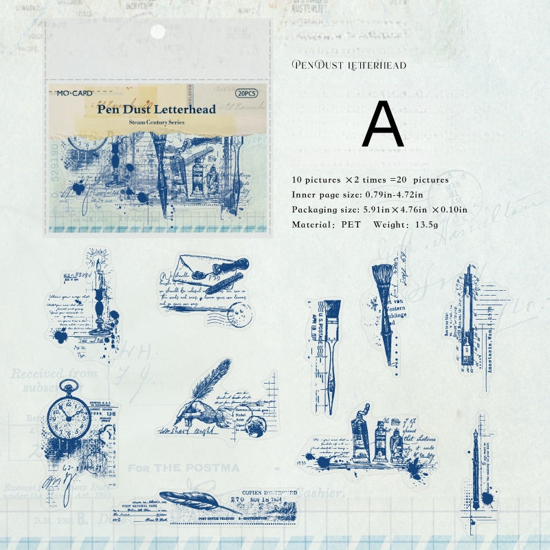 Steampunk Century Stickers