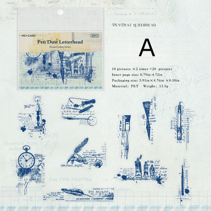 Steampunk Century Stickers