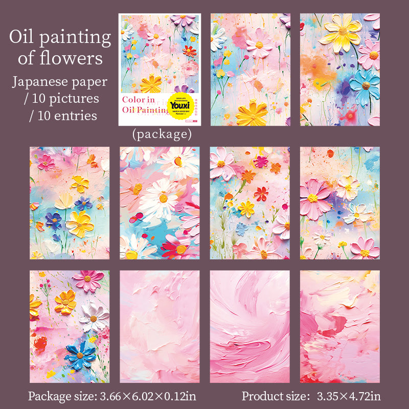 Colors in Oil Paintings Papers