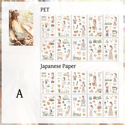 Eternal Secret Words Sticker Book