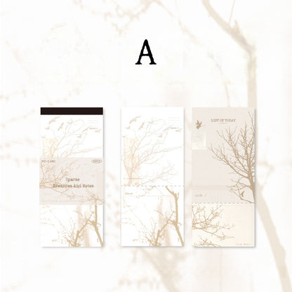 Fleeting Light Moments Memo Pad