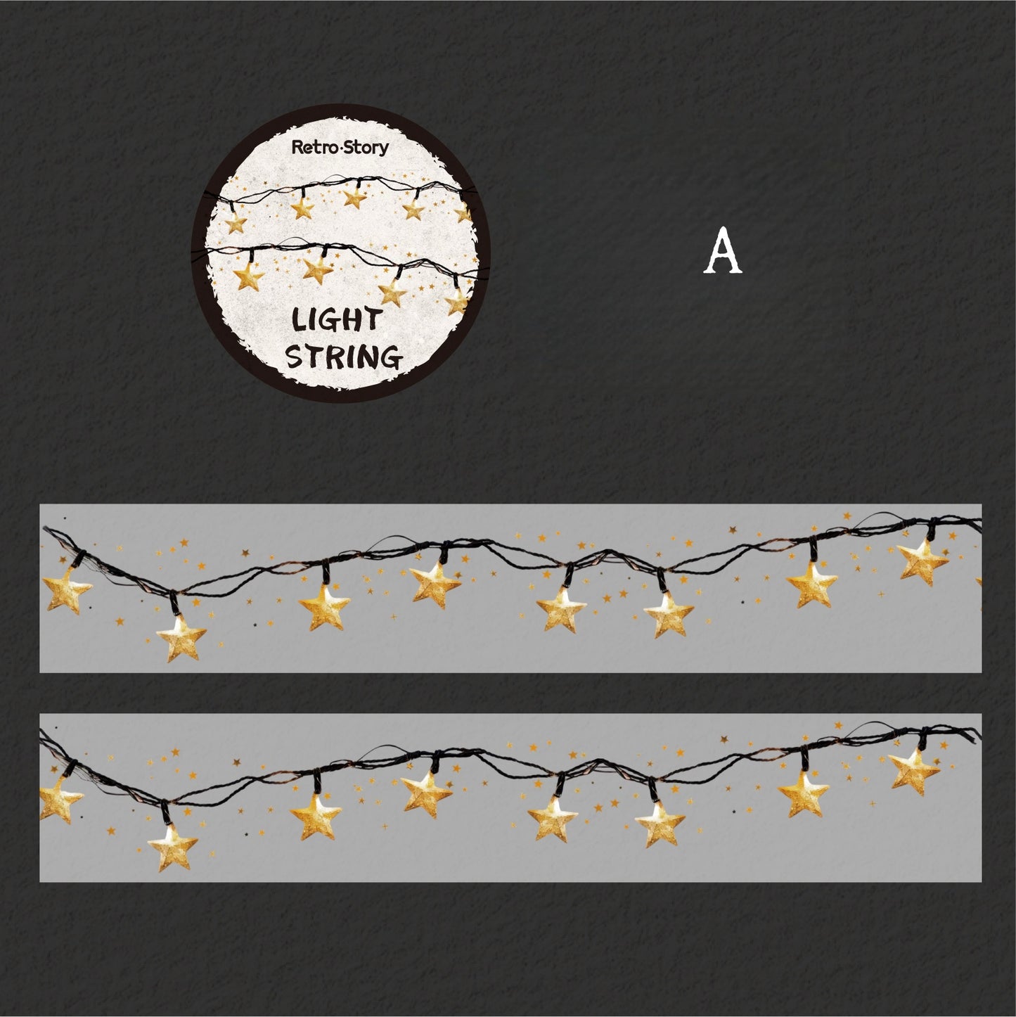 Colorful String Lights Tape